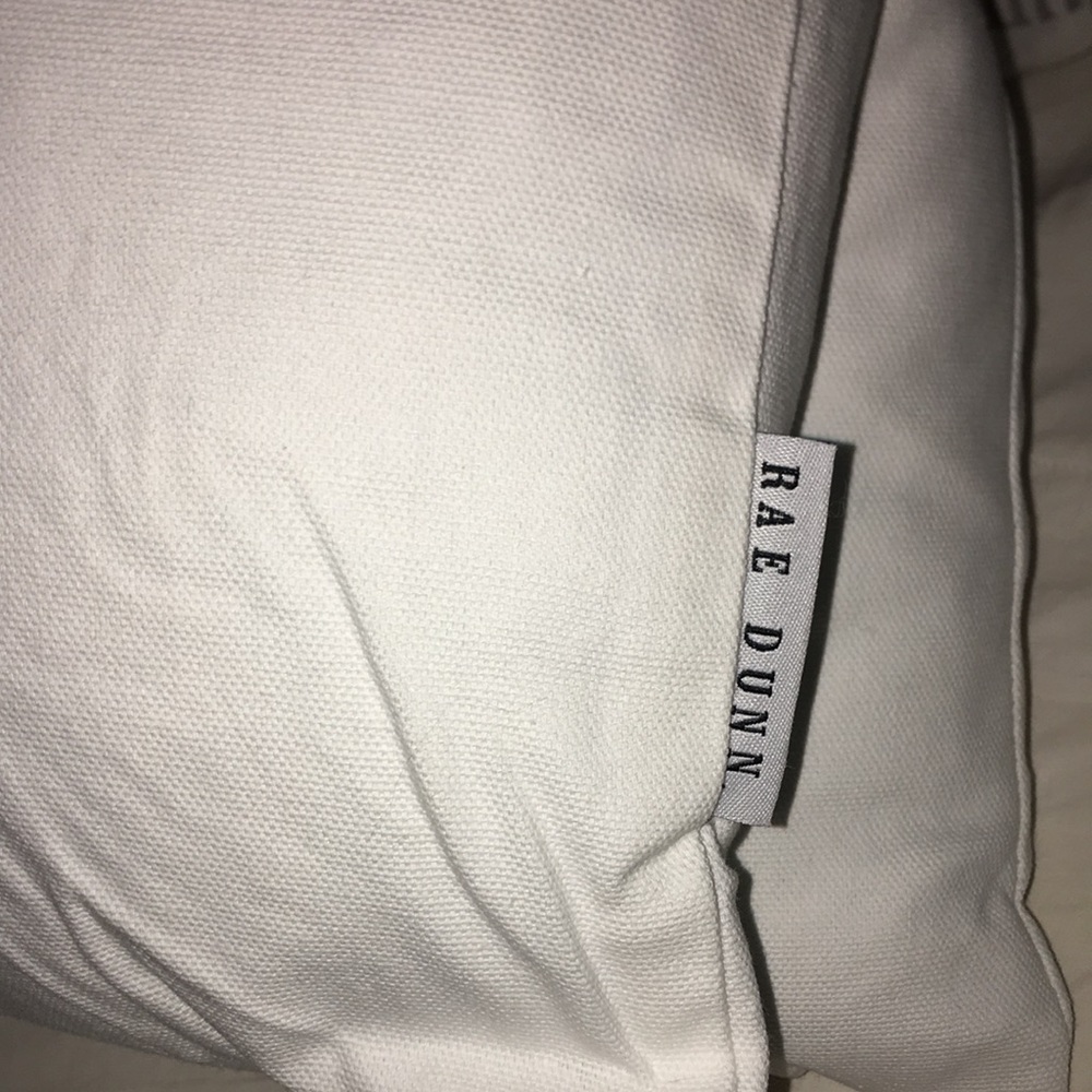 Rae Dunn pillow 2 pack feathers - Picture 4 of 4